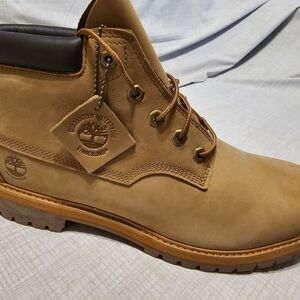 Timberland Men’s Waterproof Wheat Nubuck Chukka Boot